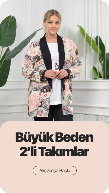 Büyük Beden Kadın İkili Takımlar